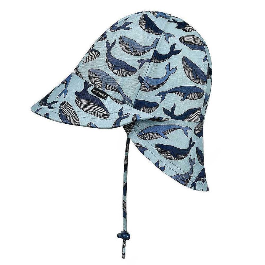 Fashion Bedhead Hats | Bedhead: Kids Swim Legionnaire Beach Hat Whale