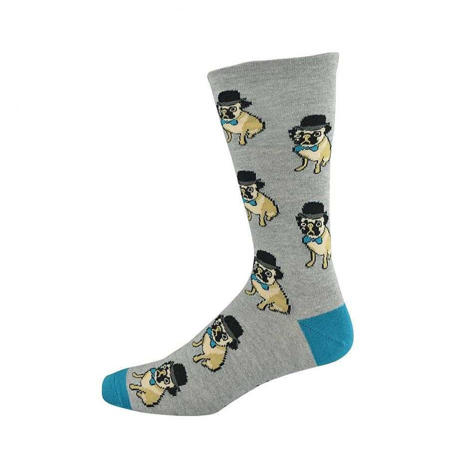 Fashion Bamboozld Socks | Bamboozld: Womens Hipster Pug Bamboo Sock