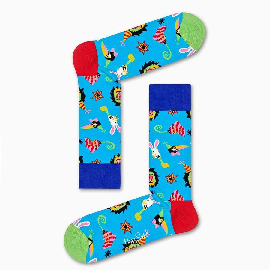 Fashion Happy Socks Socks | Happy Socks: Party Animal Blue