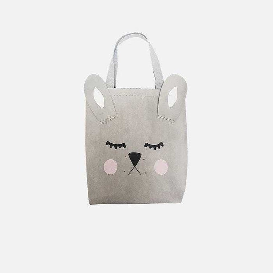 Out+About Miann & Co | Miann & Co: Tote Grey Bunny Tote