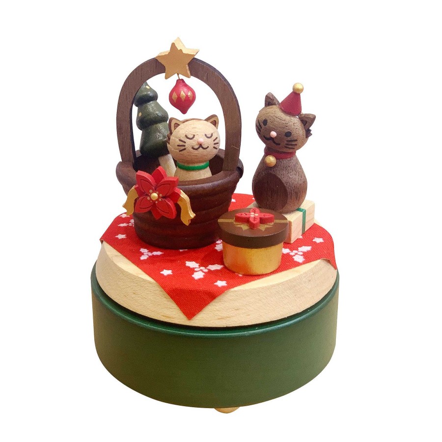 Kids+Toys Wooderful Life | Wooderful Life: Music Box Xmas Cats