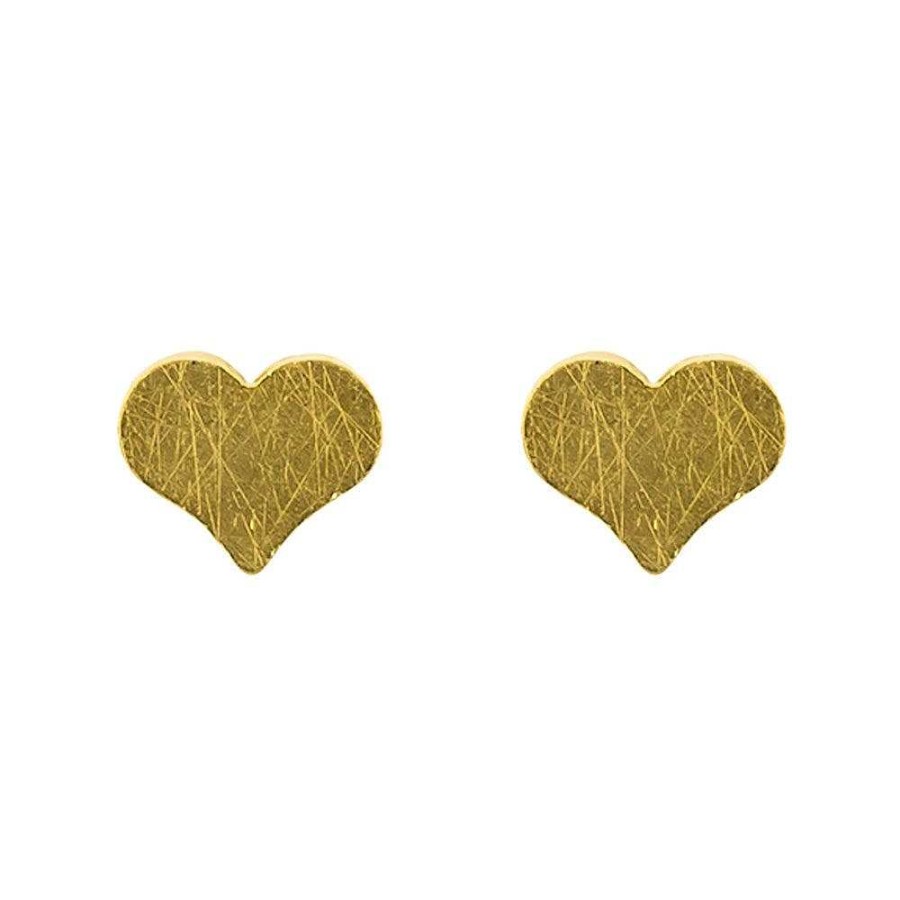 Jewellery Short Story | Short Story: Earring Solid Heart Gold