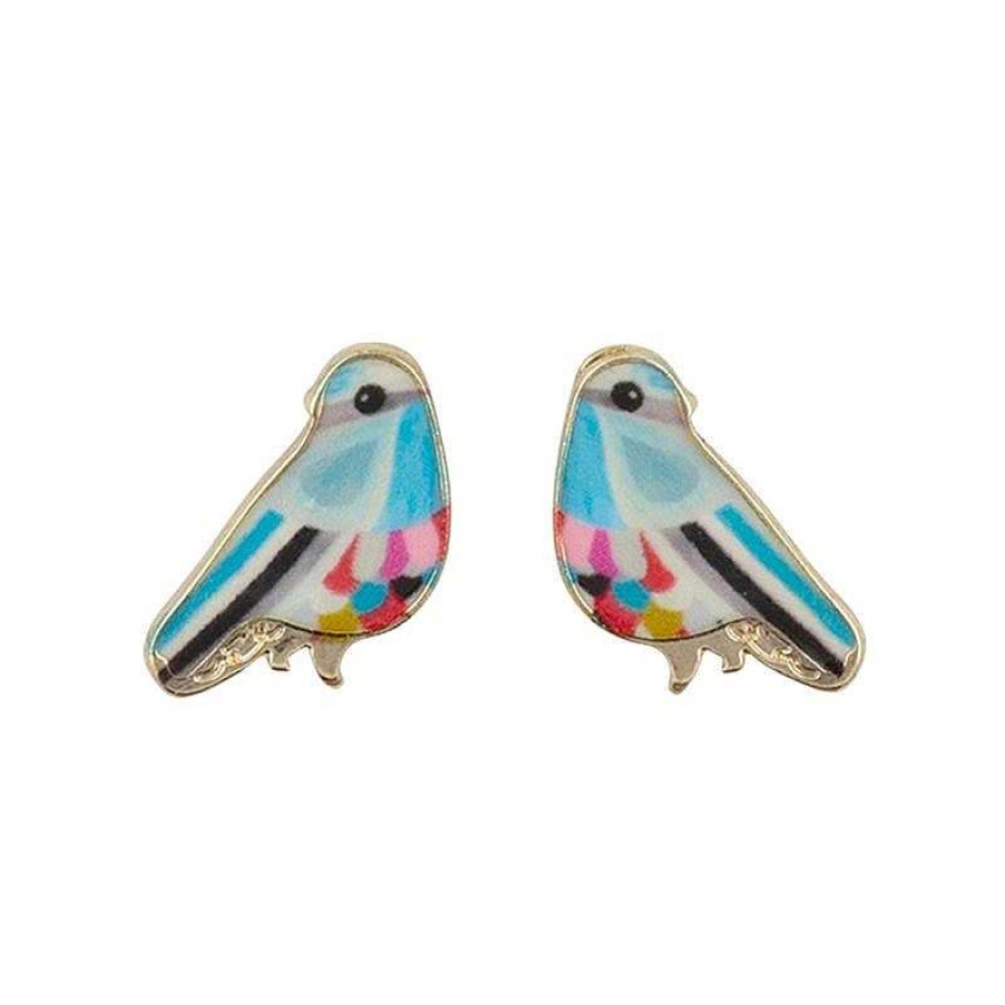 Jewellery Short Story | Short Story: Earring Bird Blue