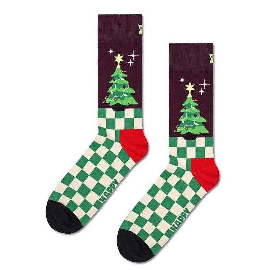 Fashion Happy Socks Socks | Happy Socks: Christmas Tree