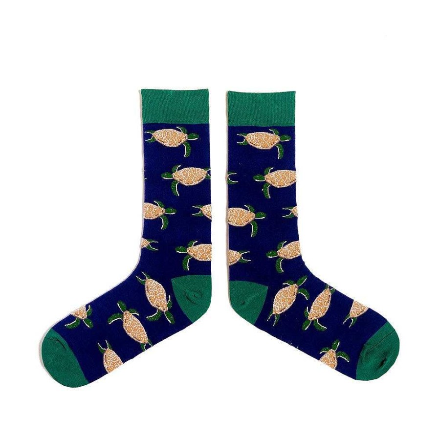 Fashion Spencer Flynn Socks | Spencer Flynn: Mens Turtle Toes Sock