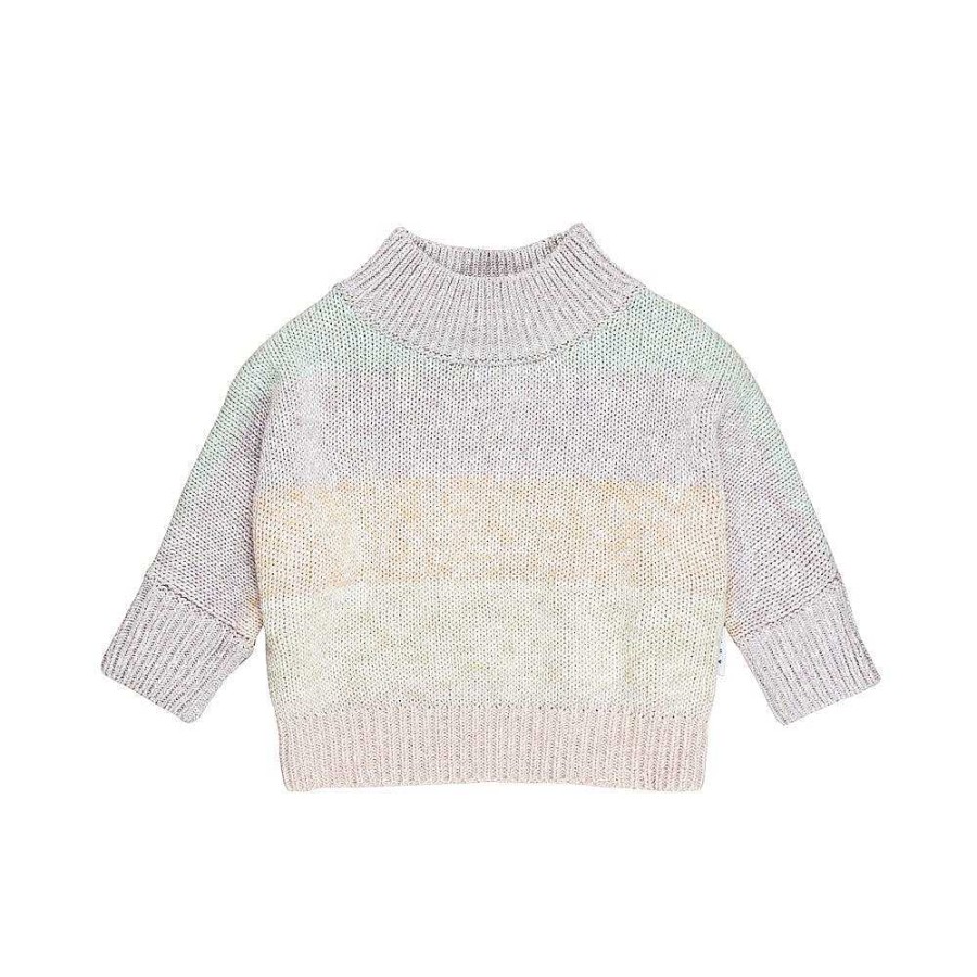 Fashion Huxbaby Kid'S Clothing - Other | Huxbaby: Knit Jumper Comfy Rainbow