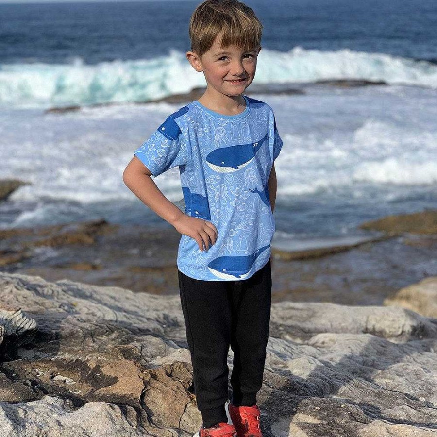 Fashion Monsterthreads Kid'S T-Shirts | Singing Whales Kids Tee