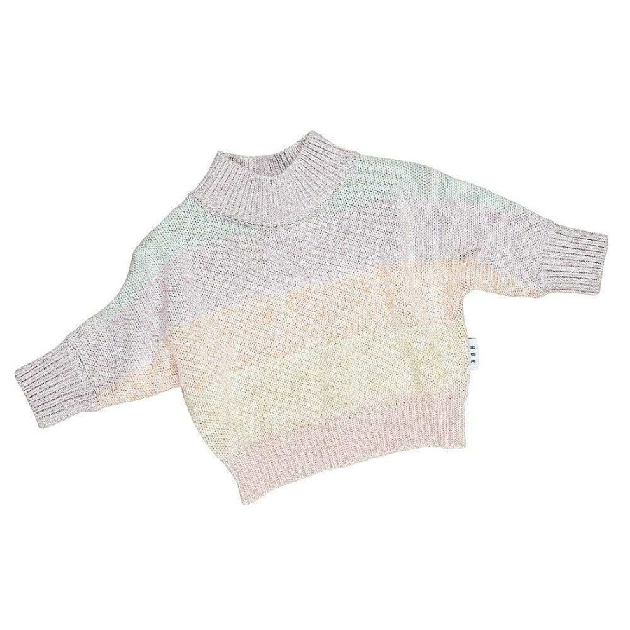 Fashion Huxbaby Kid'S Clothing - Other | Huxbaby: Knit Jumper Comfy Rainbow