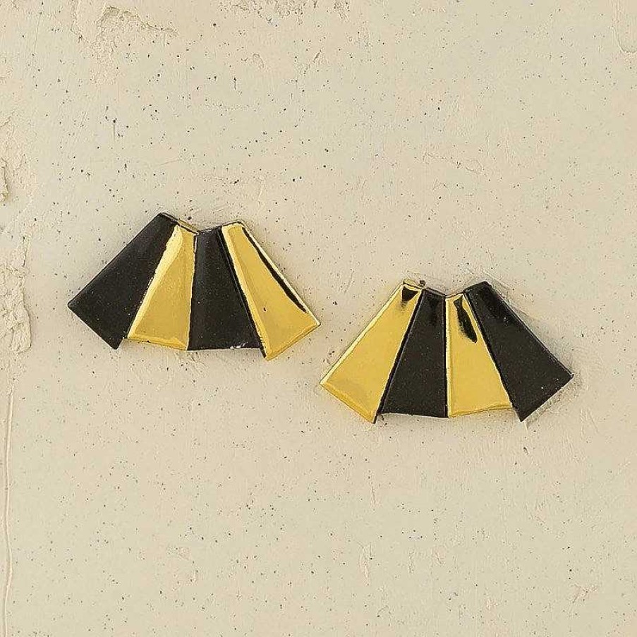 Jewellery Erin Lightfoot | Erin Lightfoot: Earring Late Night Stud Black