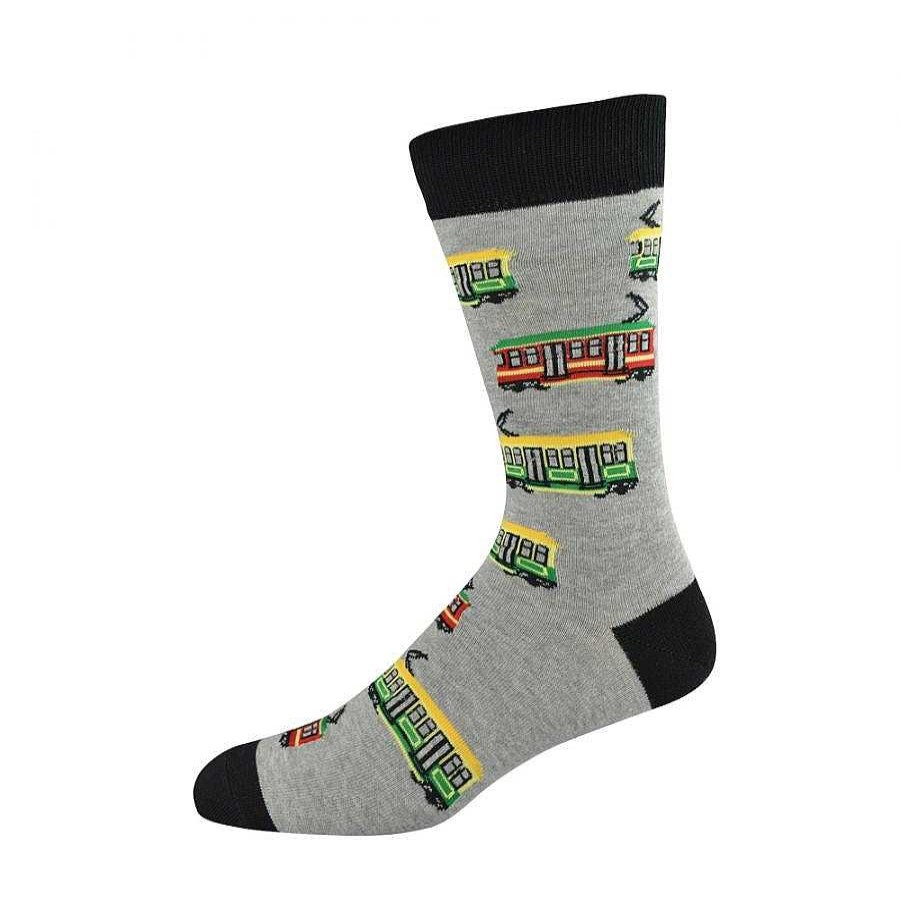 Fashion Bamboozld Socks | Bamboozld: Mens Trams Bamboo Sock