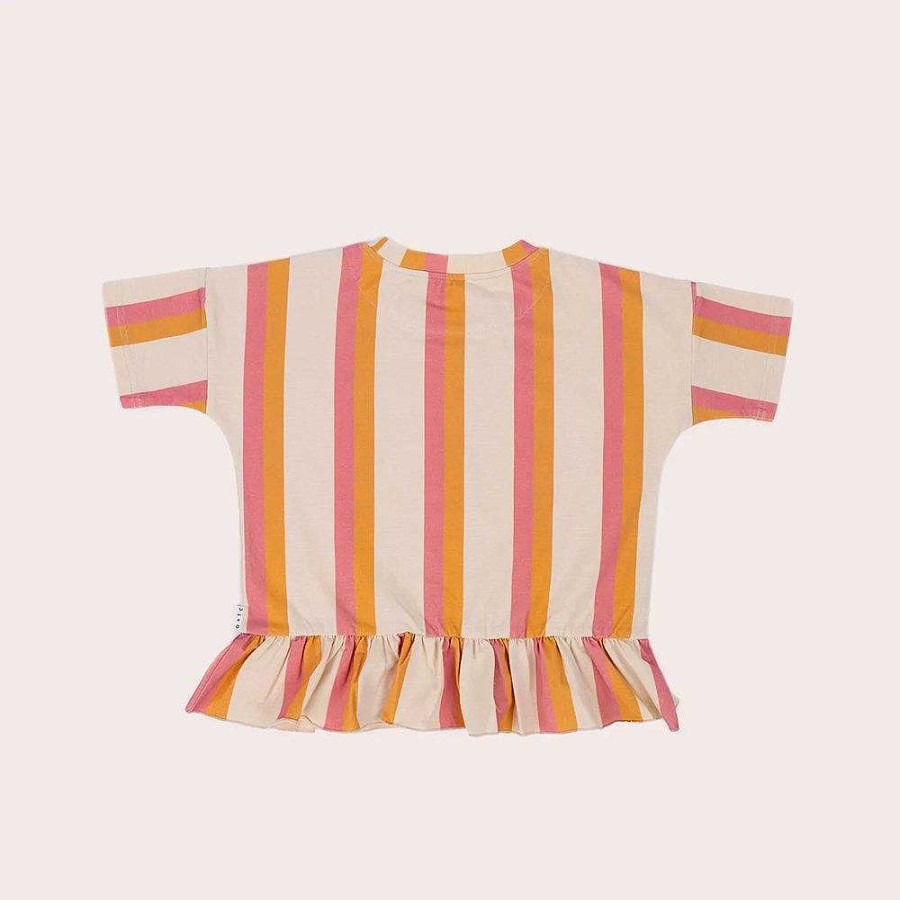 Fashion Olive + The Captain Kid'S Clothing - Other | Olive + The Captain: Boxy Tie Candy Stripe