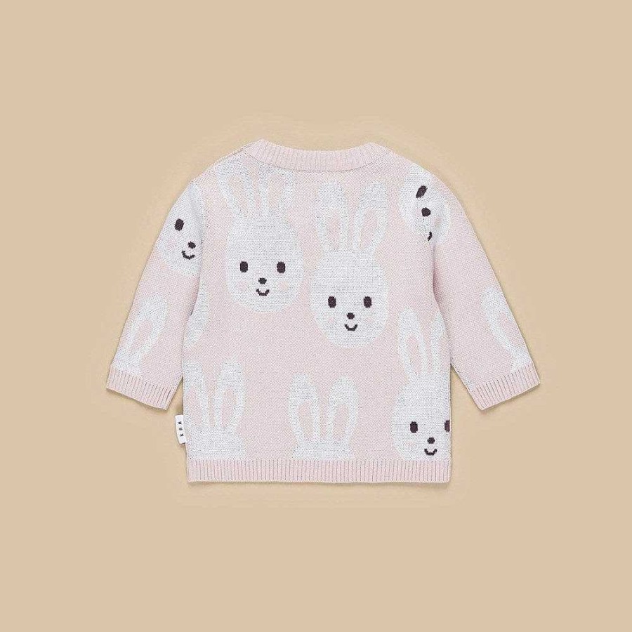 Fashion Huxbaby Kid'S Clothing - Other | Huxbaby: Knit Jumper Bunny Rose