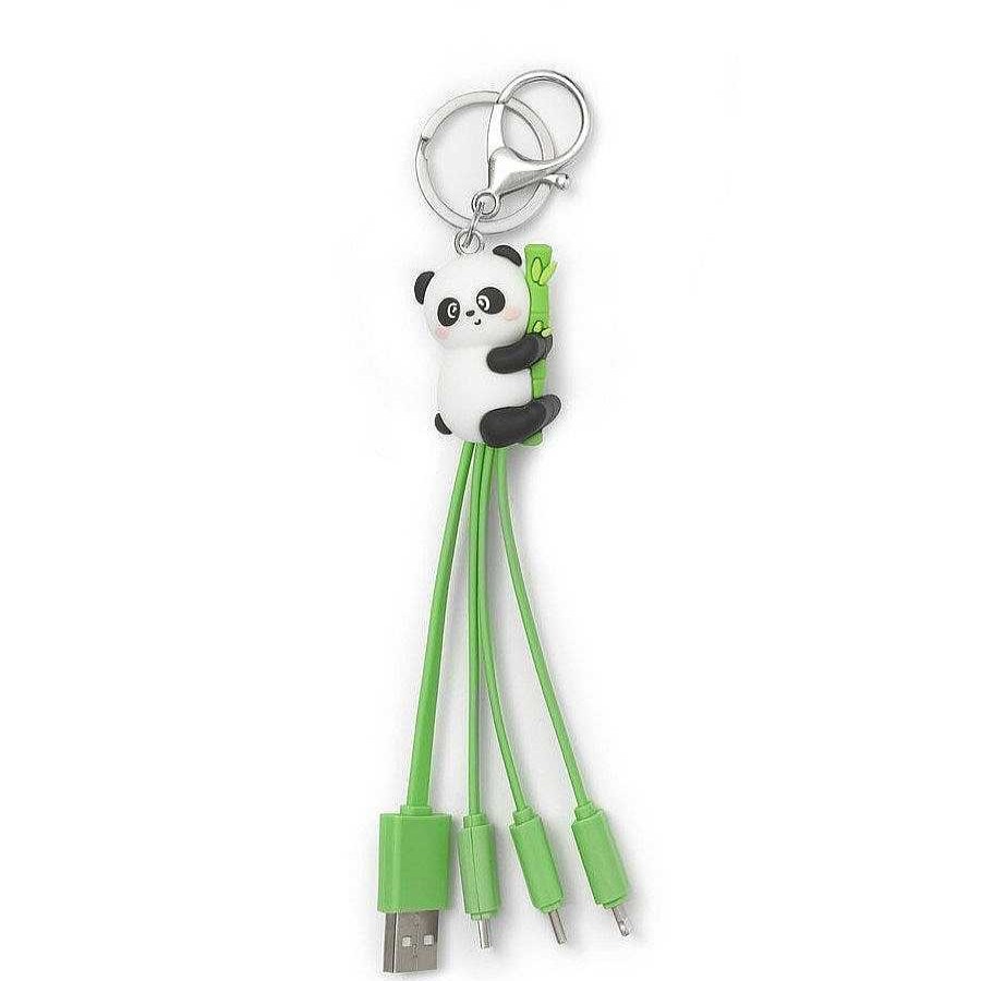 Out+About Legami | Legami: Link Up Multiple Charging Cable Panda