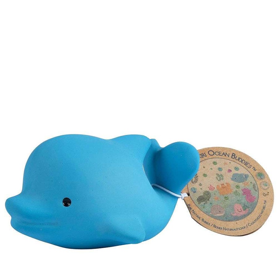 Out+About Tikiri | Tikiri: Rubber Ocean Buddy Teether & Bath Toy Dolphin