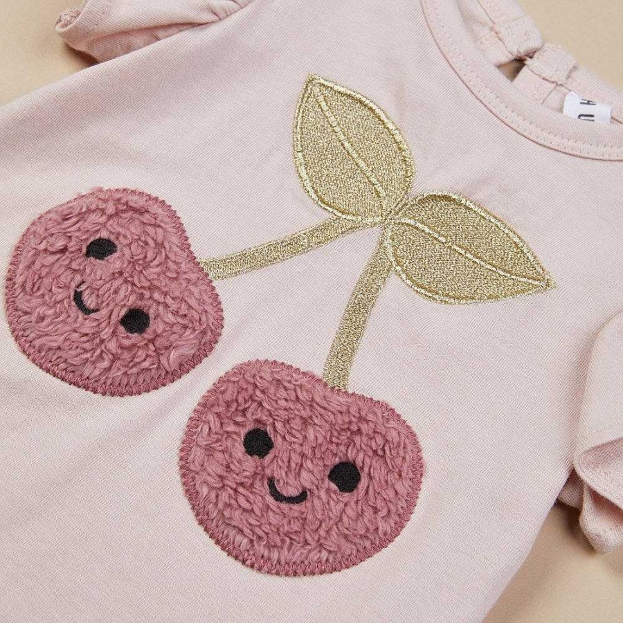 Fashion Huxbaby Kid'S Clothing - Other | Huxbaby: Frill Shirt Cherry