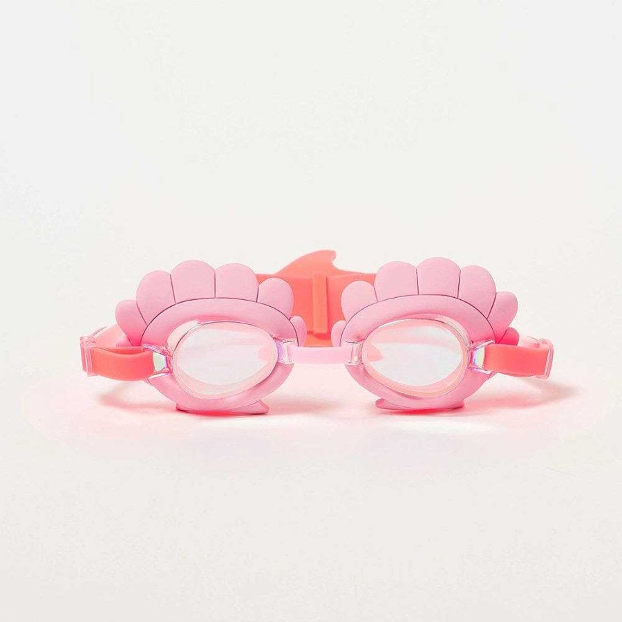 Out+About Sunnylife | Sunnylife: Mini Swim Goggles Melody The Mermaid Neon Strawberry