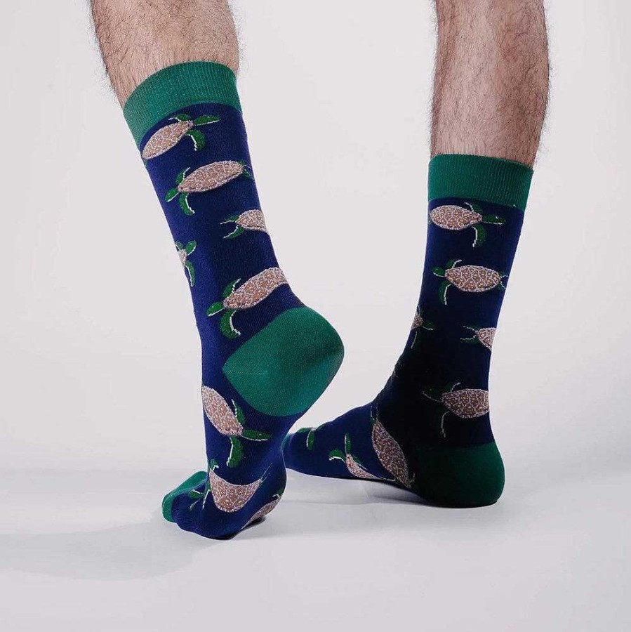 Fashion Spencer Flynn Socks | Spencer Flynn: Mens Turtle Toes Sock