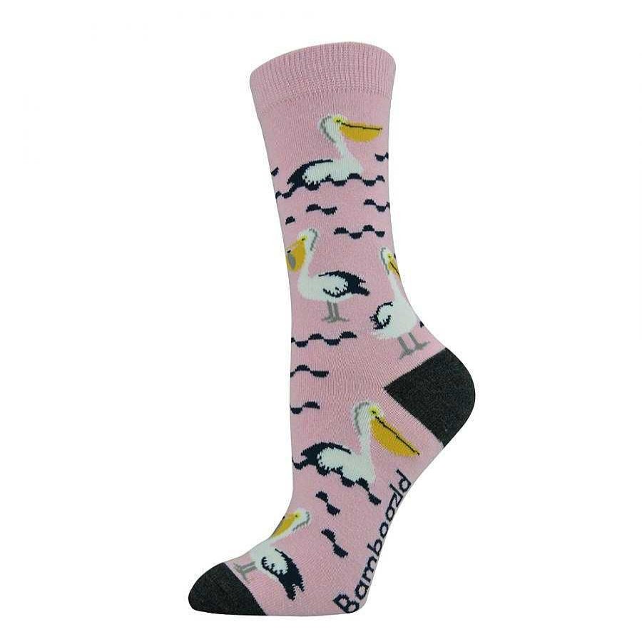 Fashion Bamboozld Socks | Bamboozld: Womens Pelican Bamboo Sock