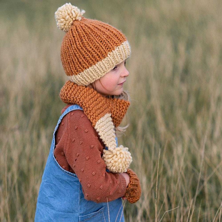 Fashion acorn kids Kid'S Clothing - Other | Acorn Kids: Traveller Chunky Scarf Caramel