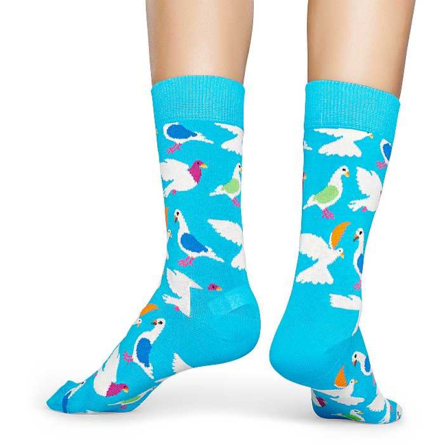 Fashion Happy Socks Socks | Happy Socks: Pigeon Blue