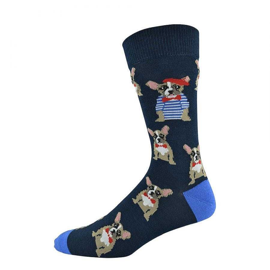 Fashion Bamboozld Socks | Bamboozld: Mens Frenchie Bamboo Sock