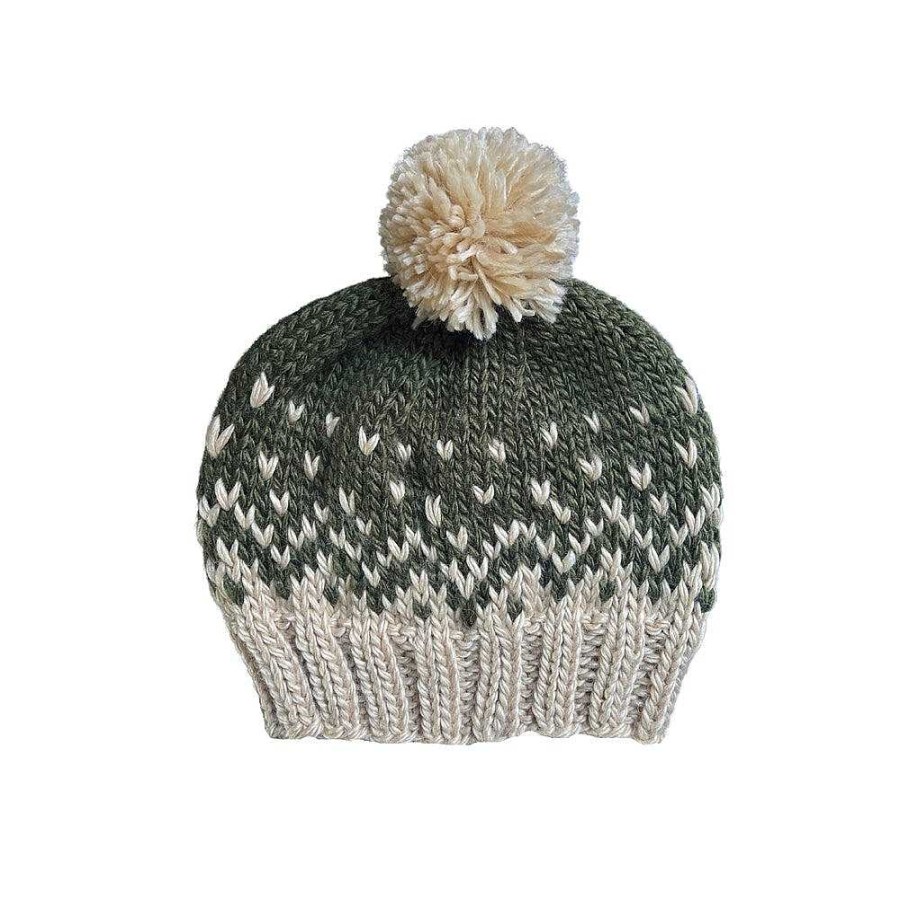 Fashion acorn kids Kid'S Clothing - Other | Acorn Kids: Snowflake Beanie Khaki And Oatmeal