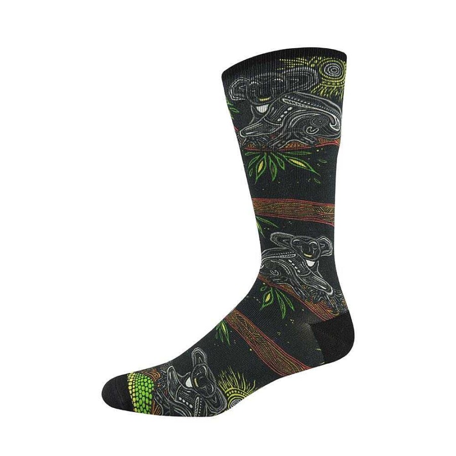 Fashion Bamboozld Socks | Bamboozld: Mens Indigenous Australian Koala Sock