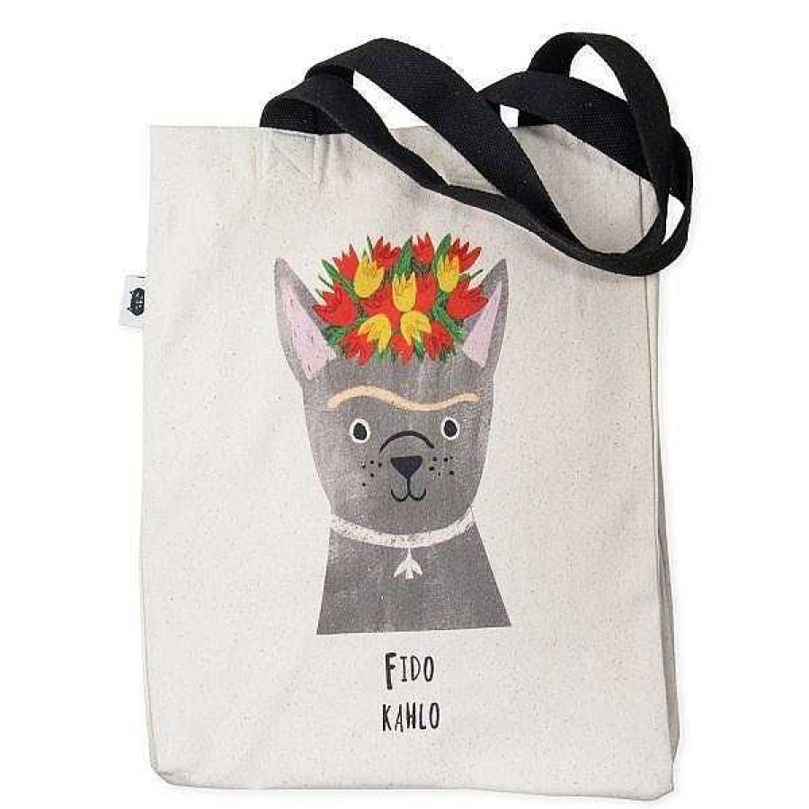 Out+About Niaski | Niaski: Large Tote Fido Kahlo