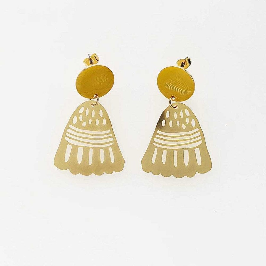 Jewellery Middle Child | Middle Child: Poppy Earrings Yellow