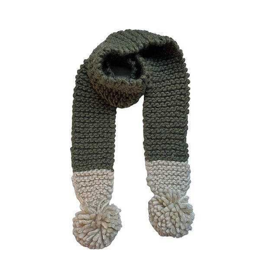 Out+About acorn kids | Acorn Kids: Traveller Chunky Scarf Khaki