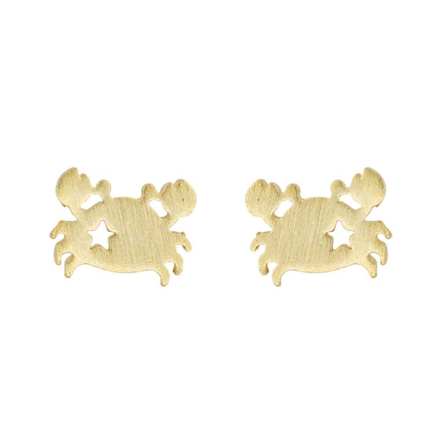 Jewellery Short Story | Short Story: Earring Crab Gold