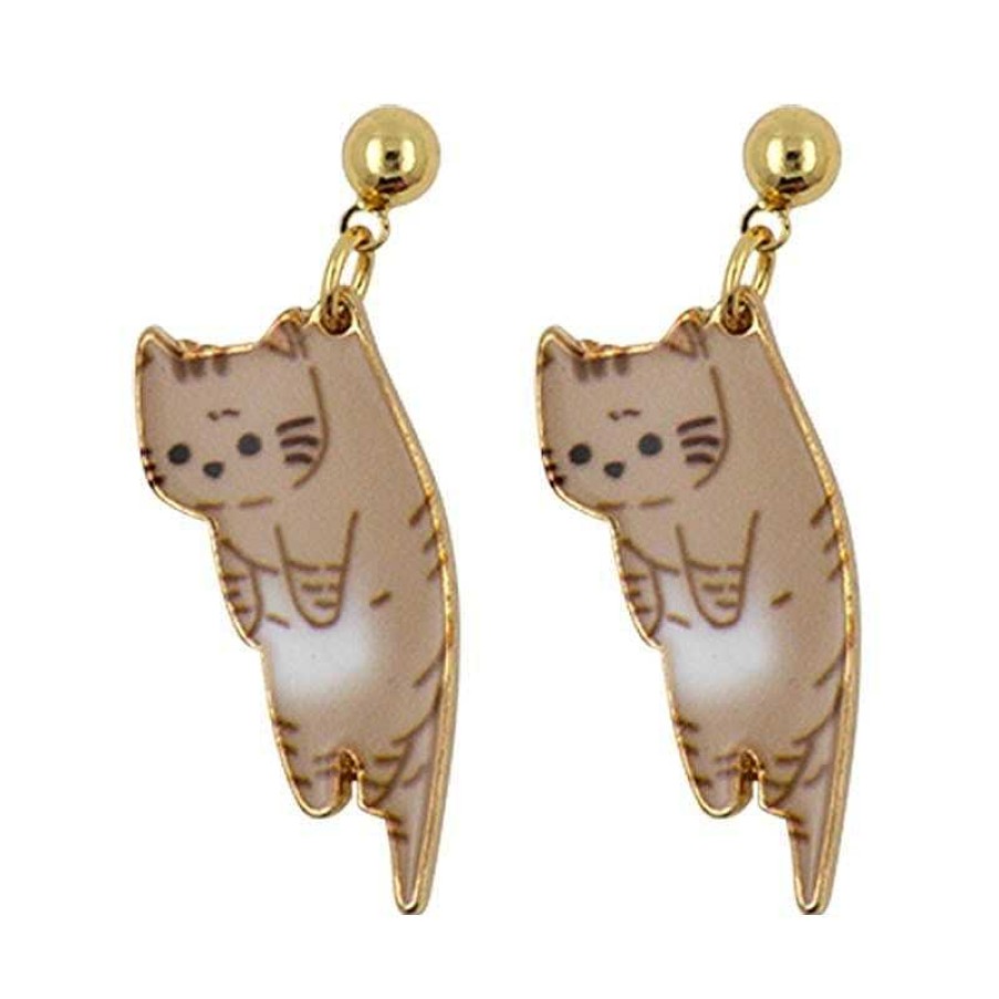 Jewellery Short Story | Short Story: Drop Earring Cat Brown