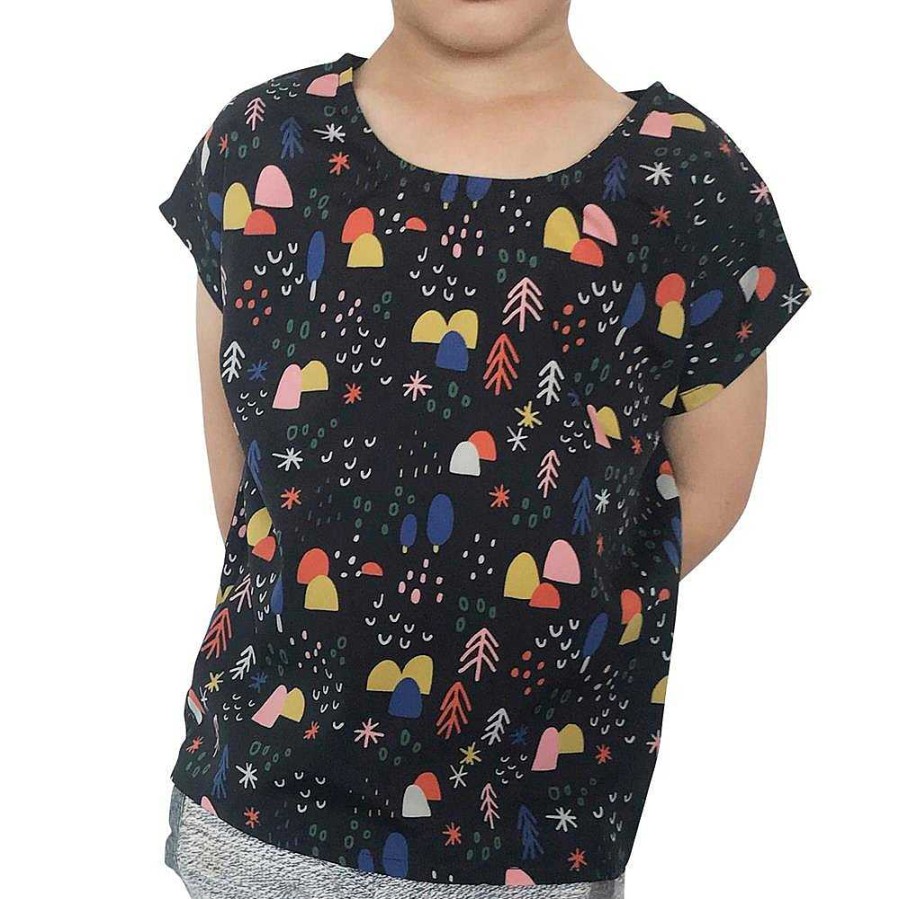 Fashion Monsterthreads Kid'S Pattern Tops | Jennifer Bouron Nights Kids Top