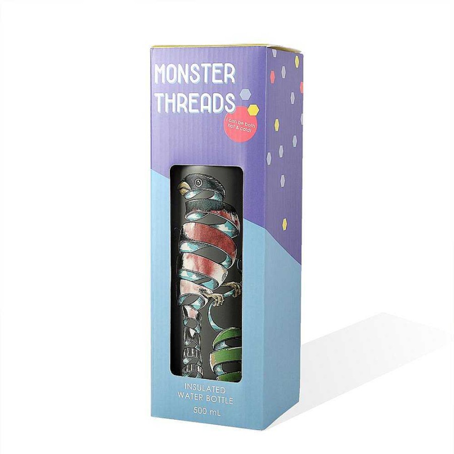 Out+About Monsterthreads | Water Bottle: Surrealist Bird 500Ml