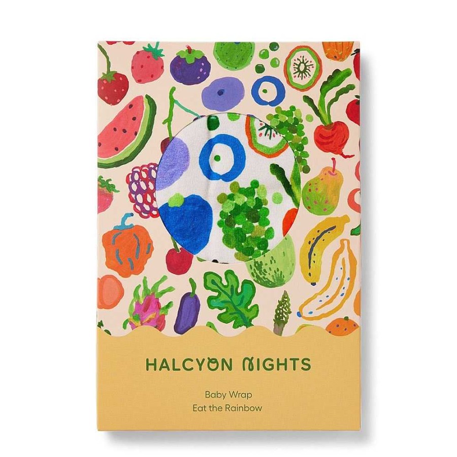 Fashion Halcyon Nights Baby & Toddler Clothing - Other | Halcyon Nights: Baby Wrap Eat The Rainbow