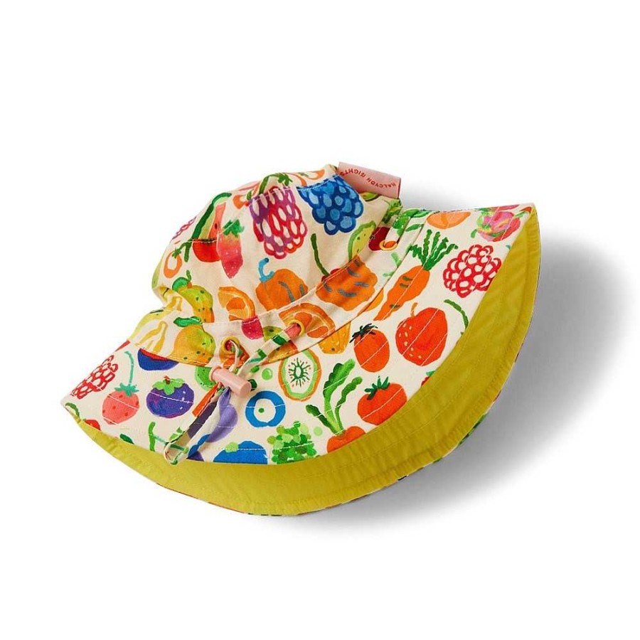 Fashion Halcyon Nights Baby & Toddler Clothing - Other | Halcyon Nights: Kids Sun Hat Eat The Rainbow