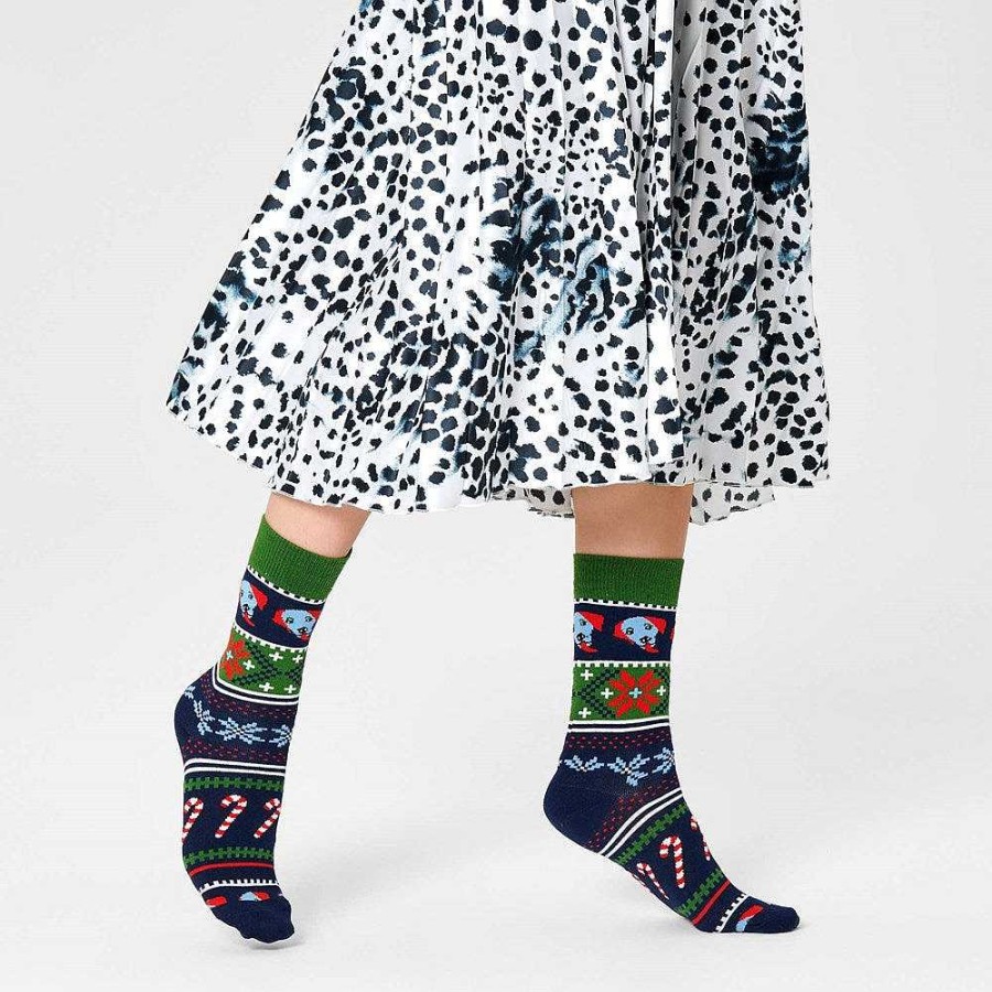 Fashion Happy Socks Socks | Happy Socks: Happy Holiday Navy