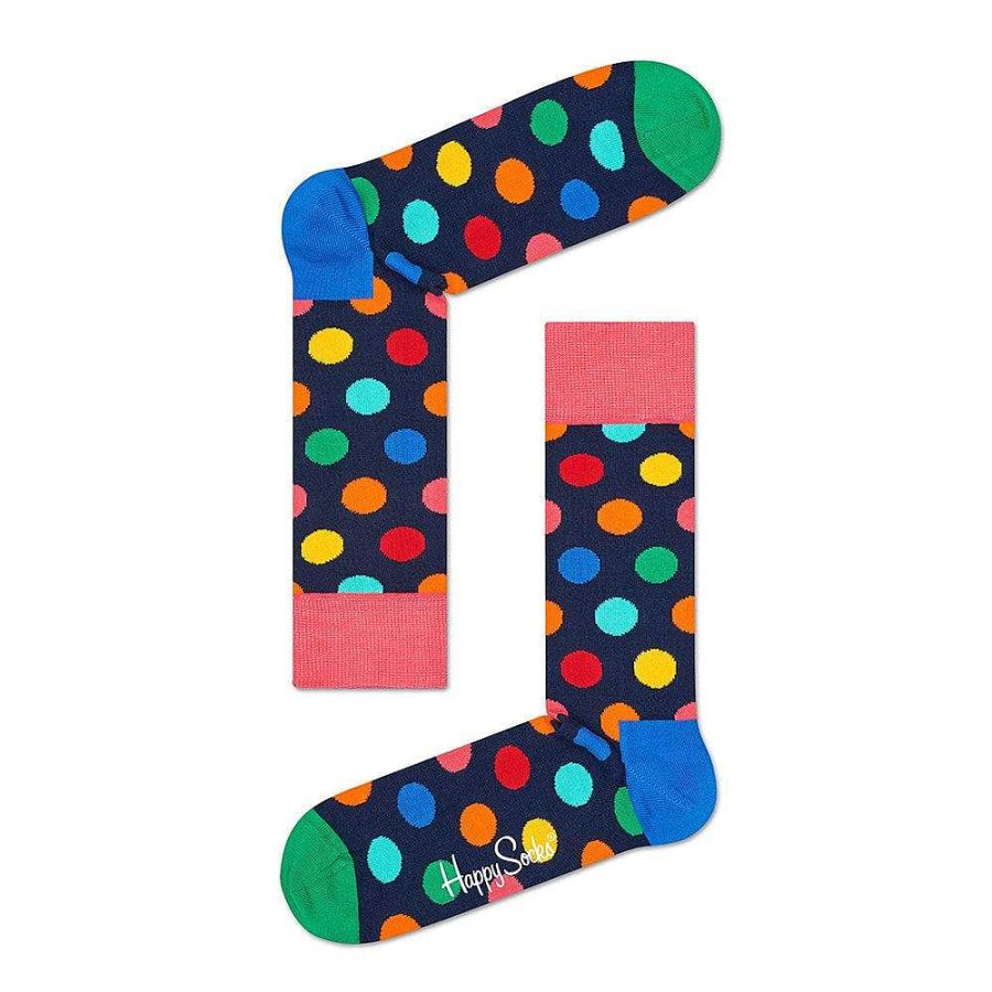 Fashion Happy Socks Socks | Happy Socks: Big Dot Multi