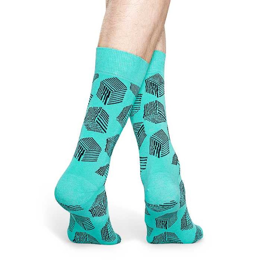 Fashion Happy Socks Socks | Happy Socks: Box Aqua