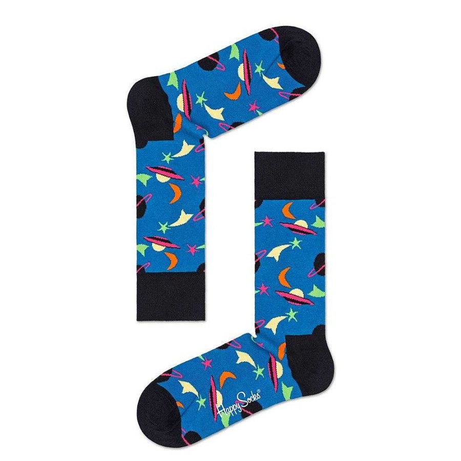 Fashion Happy Socks Socks | Happy Socks: Space Blue