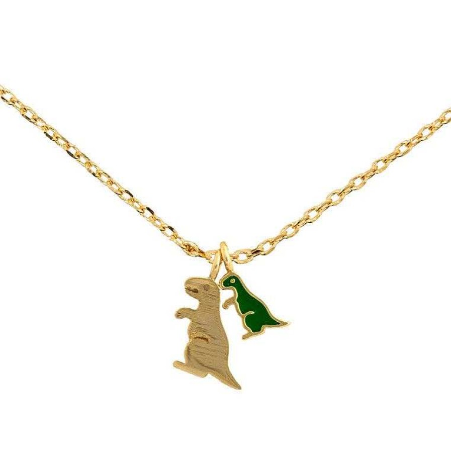 Jewellery Short Story | Short Story: Necklace Epoxy T Rex Gold