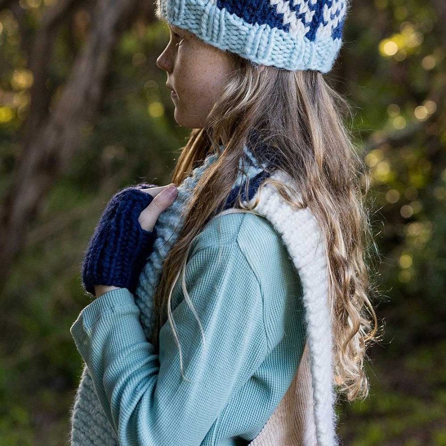 Fashion acorn kids Kid'S Clothing - Other | Acorn Kids: Forest Scarf Navy And Blue