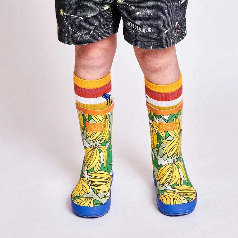 Fashion Kip & Co Kid'S Clothing - Other | Kip&Co: Bananarama Kids Gumboot