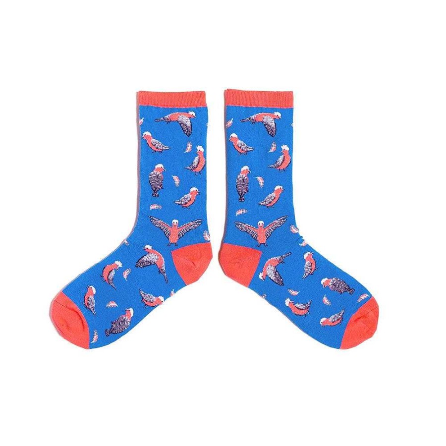 Fashion Spencer Flynn Socks | Spencer Flynn: Woomens Flamin' Galahs Sock