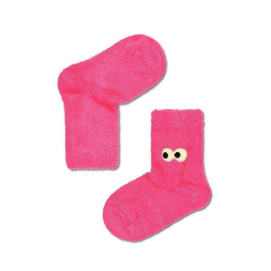 Fashion Happy Socks Socks | Happy Socks: Kids Eye See You Pink 2-3Y