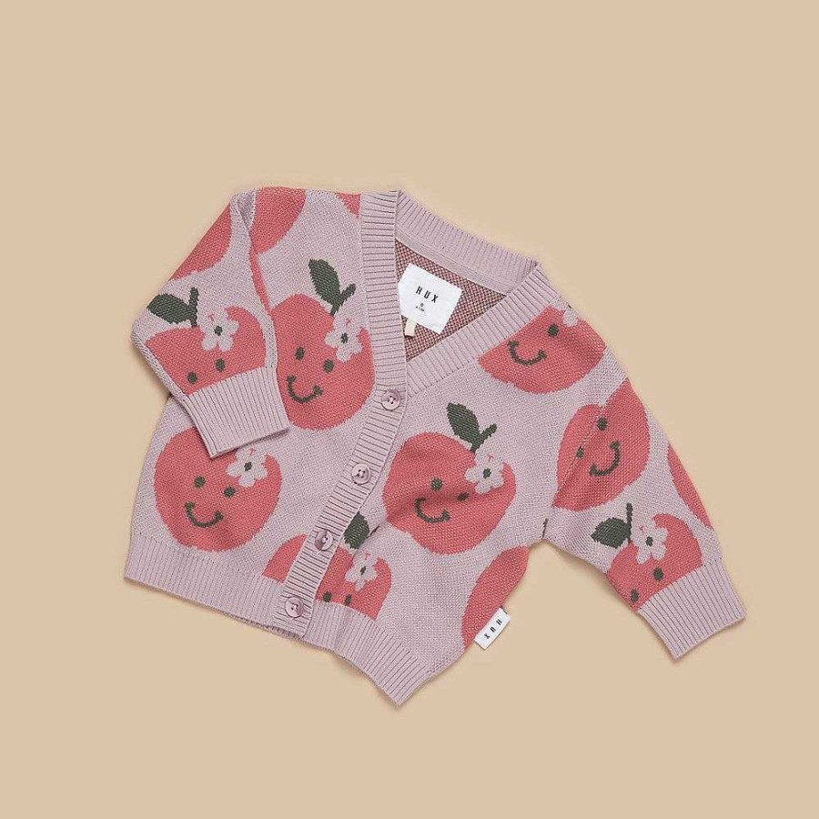 Fashion Huxbaby Kid'S Clothing - Other | Huxbaby: Boxy Cardi Apple Lilac