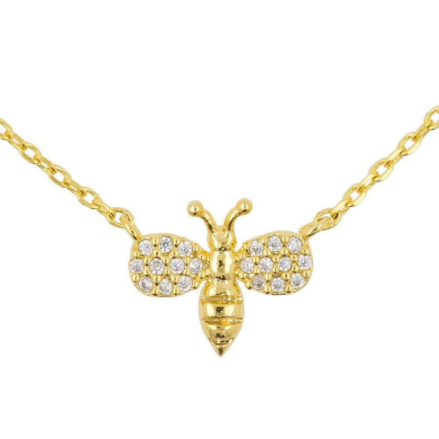 Jewellery Short Story | Short Story: Necklace Diamante Bee White Gold