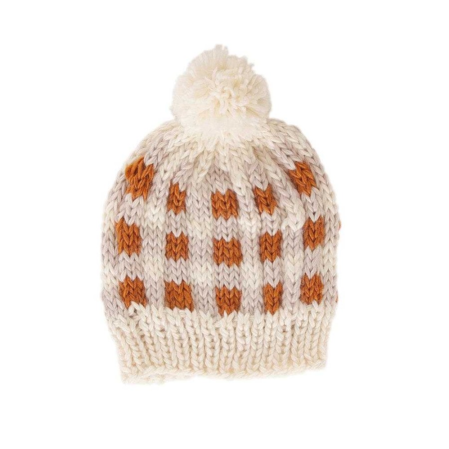 Fashion acorn kids Kid'S Clothing - Other | Acorn Kids: Checks Beanie Caramel