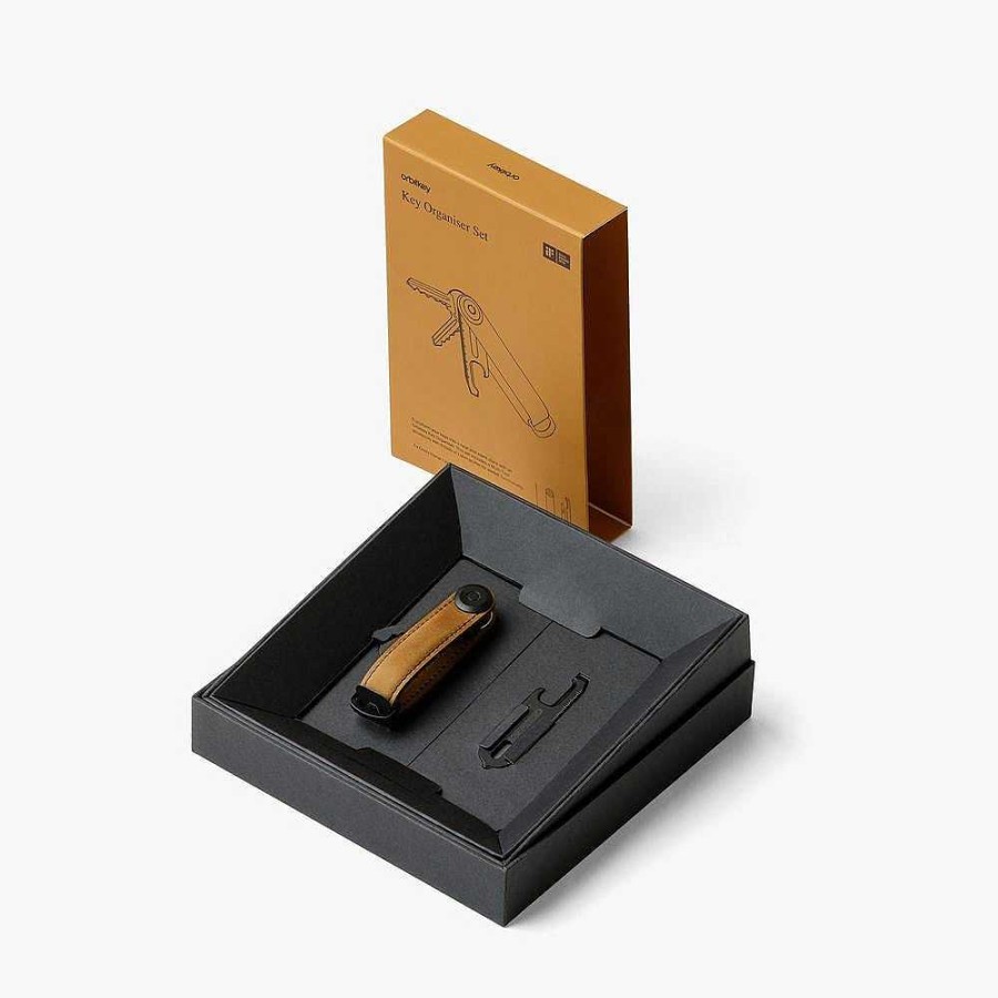 Out+About OrbitHot | Orbitkey: Key Organiser Set Chestnut