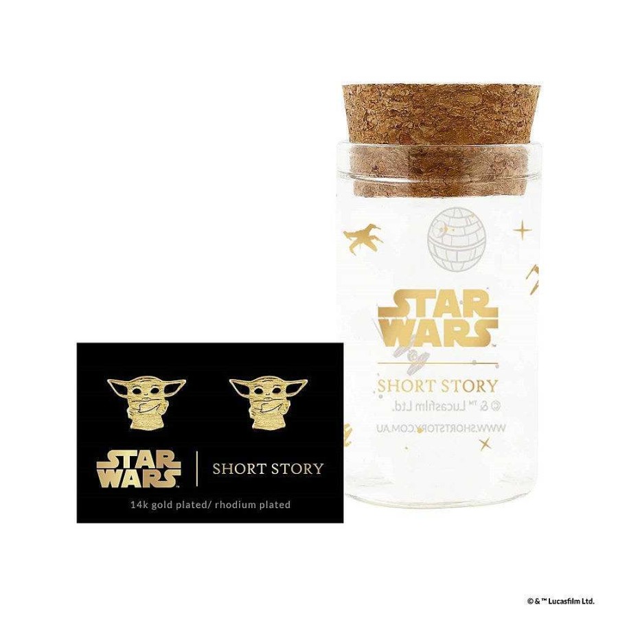 Jewellery Short Story | Short Story: Star Wars Earring Grogu Gold